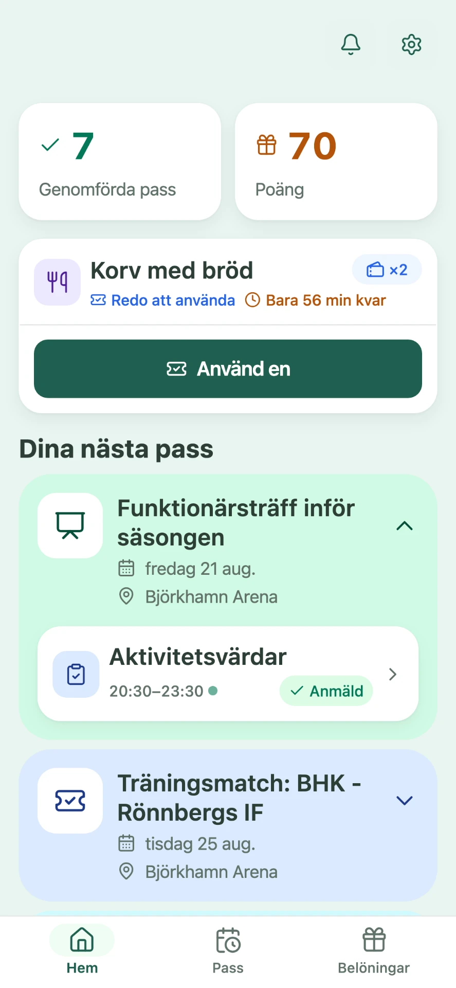 ClubWork-appen för funktionärer